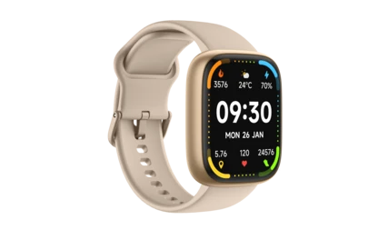 OStark 1.83" LCD IP68 Smart Watch | Bluetooth Calls, Alexa Voice Assistant, 100 Sports Modes, Heart Rate, Blood Pressure, SpO₂, Sleep & Female Cycle Monitoring, Customizable Watch Faces, Smart Reminders & 300mAh Battery