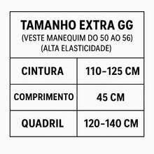 Kit 5 Long Leg Boxer BriefsCiclista Plus Size ExtraGG - Nhiều màu - Xem 9