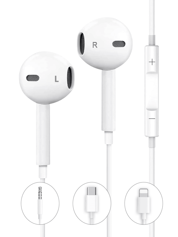 Type C Wired Earphones, USB C Earbuds Earbuds Audio Earphones Headphones Electronic Calls & Music Bass Stereo In-Ear Headphones Wireless Headphones Headset For Ipad/Pc