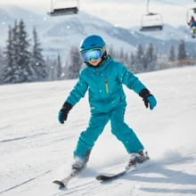 Snowboard Goggles For Boys Girls Youth - Helmet Compatible & Over Glasses - Multicolor - View 3