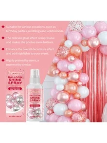 Balloon Gloss Spray, Which Enhances The Atmosphere Of The Balloon And Produces A Long-Lasting Effect, Creating A Textured High-Gloss Spray. High-Gloss Balloon Spray Enhances The Gloss Of The Balloon And Lasts For A Long Time, Creating An Atmosphere Of High-Gloss Spray Holiday Gifts - Multicolor - View 6