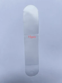 透明纯色哑光通用笔袋，悬挂式礼品笔盒，笔收纳袋，文具 - 彩色 - 查看 17