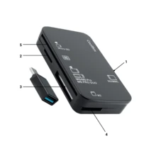 COOLBOX Lecteur de carte externe + adaptateur glacière - Noir - Voir 1