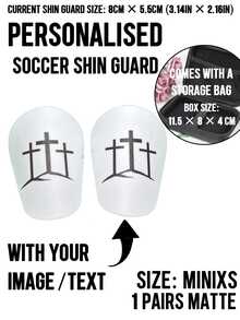 Customized MINIXS Lightweight Ultra-Small Shin Guards, Personal Customization For Your Shin Guards