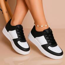 Force Casual Women's Men's Sneakers Original Fashion Promotion - Đen và trắng - Xem 2