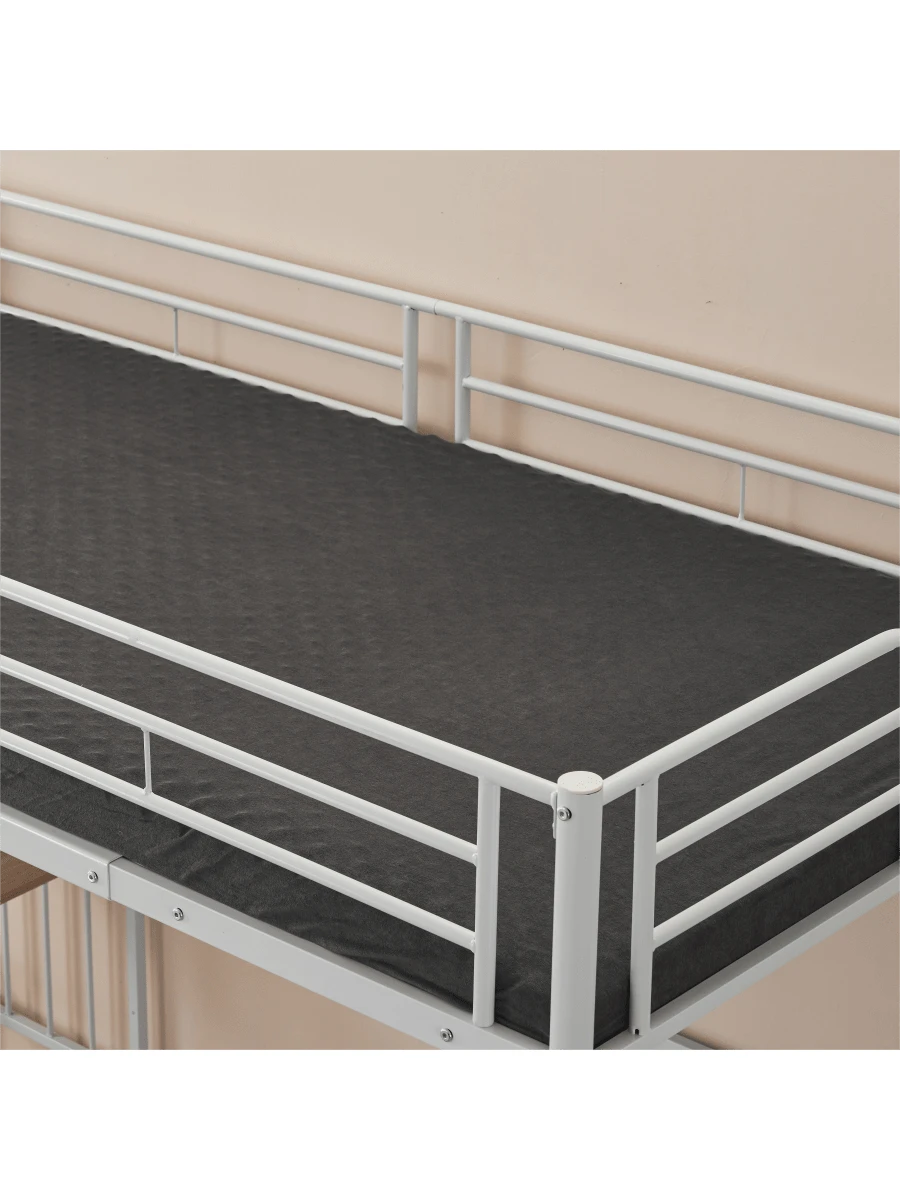 新品 ロフトベッド パイプベッド シングル 木 収納 北欧風 子供部屋