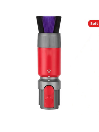 1个，V8 V10 无痕除尘刷，兼容 V7 V8 V10 V11 V15 吸尘器，软毛除尘刷，适用于精细表面。