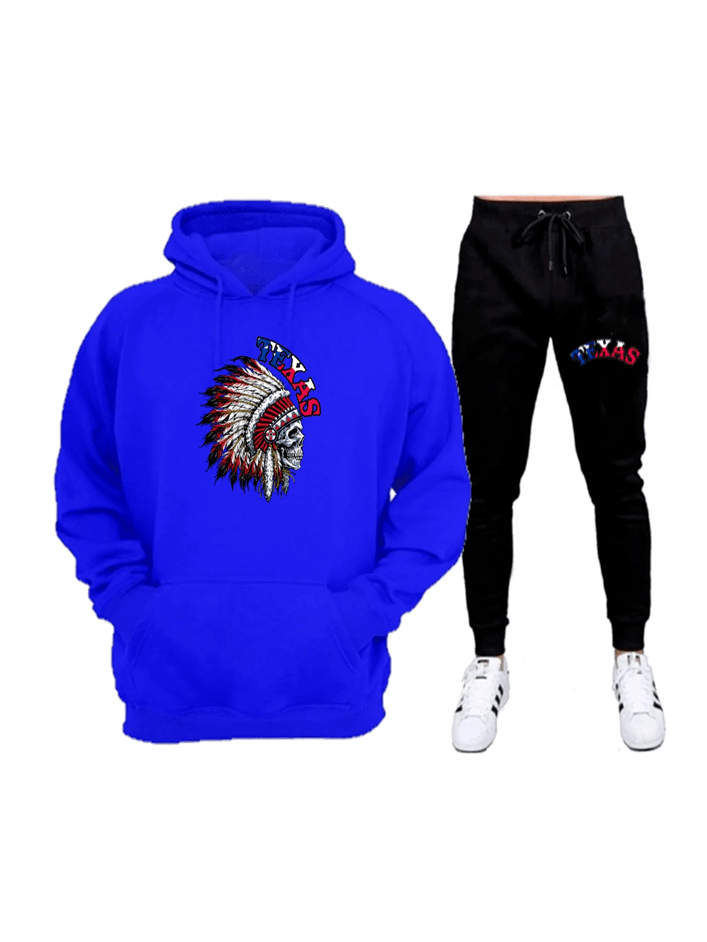 Conjunto Moletom Texas Indio Flanelado Envios Imediatos Ótima Qualidade