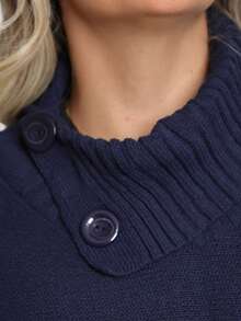 GIP Women Sweaters - 藏蓝色 - 查看 3