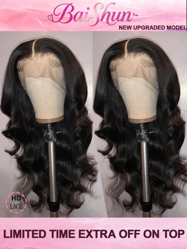 Klebefrei Perücke Brasilianisches Jungfrau-Haar 13*4 13*6 5*5 HD Spitzenfront-Perücke 200% Dichte Perücken Frontal Klebefrei Natürliches Schwarzes Gemischtes Menschenhaar Vorausgerupft Mit Baby-Haar Bob Menschliches Frontal-Haar Spitzenfront Gerade Körperwelle Haar Perücken 8-34 Zoll Spitzenfront-Perücken