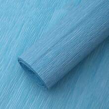 1 Roll Crinkle Paper, Thicker & Longer Options, Colored Thick Crinkle Paper Roll, Comes With 10pcs Green Floral Stem Wire, Suitable For Making Flowers, Origami And Party Decorations, Wedding And Party Handmade Bouquet Materials - Craft Supplies - Multicolor - View 13