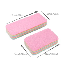 Paño de cocina de arcoíris multicapa desprendible, fácil de rasgar para desengrasar, absorbente y que no suelta pelusa - Multicolor - Ver 10