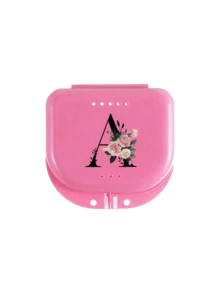 Różowe etui do przechowywania protez ortodontycznych z motywem róży, pojemnik na ochraniacze na zęby, etui na protezy, wytrzymałe, wentylowane pudełko na aparaty ortodontyczne, pudełko na aparaty retencyjne, pudełko do przechowywania protez, łatwe w użyciu, wygodne w przenoszeniu, ochraniacz na zęby, etui na aparaty ortodontyczne, organizer na aparaty ortodontyczne, artykuły gospodarstwa domowego, artykuły do akademika, artykuły do przechowywania w domu, akcesoria stomatologiczne - Wielokolorowe - Zobacz 15