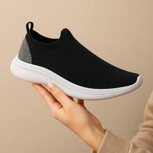 Women's Orthopedic Sneakers, Easy-To-Wear, Flexible, For Walking And Gym, Sizes 34 To 41, G-5, Sporty, Casual, Outdoor, Gym And Fitness. - 黑色 G5 - 查看 3