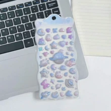 ملصقات ثلاثية الأبعاد مصنوعة من البلاستيك مفرغة من الهواء، ملصقات ثلاثية الأبعاد بطراز جذاب، ملصقات جواهر بلورية، ملصقات زخرفية DIY عالية الجاذبية. هناك أربعة أنماط متاحة، مناسبة للاستخدام في ألبومات الصور والمفكرات والأجهزة المحمولة والثلاجات وكعناصر ديكورية لأغطية الهواتف المحمولة بموضوعات كرتونية. هذا التصميم مناسب للاستخدام المنزلي وحفلات أعياد الميلاد والتجمعات وعيد الهالوين وعيد الميلاد وغيرها من المناسبات. - متعدد الألوان - مشاهدة 5