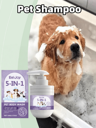 1 Sheet / 100g / Cat Cologne Shampoo - Grooming Product That Makes Fur Soft And Shiny - Classic Fresh Fragrance With Long-Lasting Scent (Old And New Versions Shipped Randomly)