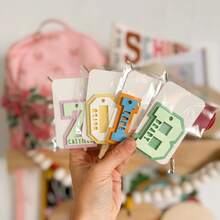 Personalized Children's Name Keychains, Acrylic Labels,Suitcases Travel Luggage - Multicolor - View 7