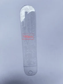 透明纯色哑光通用笔袋，悬挂式礼品笔盒，笔收纳袋，文具 - 彩色 - 查看 20