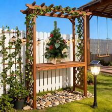 A decoración de adorno de árbol de Navidad, adorno de escritorio Decoración navideña, pequeña y linda, agrega un ambiente festivo sin afectar las actividades diarias 60 / 45 cm opcional - Verde - Ver 8