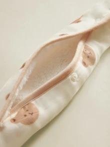 [Chứng nhận Oeko-Tex] Bọc tay cầm xe đẩy em bé in hình hoạt hình, đệm vai hai mặt, mềm mại và thoải mái cho sử dụng ngoài trời hàng ngày. - Nhiều màu - Xem 5