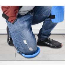 1 对工业防水护膝 - 舒适耐用的安全装备，采用安全闭合设计，EVA 泡沫护膝，带厚衬垫，防滑防水，可调节钩环带，非常适合家庭、园艺、庭院工作、种植、景观美化、清洁和汽车维修 - 彩色 - 查看 12