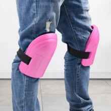 1 对工业防水护膝 - 舒适耐用的安全装备，采用安全闭合设计，EVA 泡沫护膝，带厚衬垫，防滑防水，可调节钩环带，非常适合家庭、园艺、庭院工作、种植、景观美化、清洁和汽车维修 - 彩色 - 查看 6