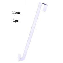 1 pezzo Supporto per ghirlanda per porta d'ingresso, gancio per ghirlanda da appendere sopra la porta, decorazioni per Ognissanti, gancio per ghirlanda per appendere decorazioni natalizie, pasquali, autunnali, cartello di benvenuto, decorazioni natalizie, decorazioni per la stanza in inverno