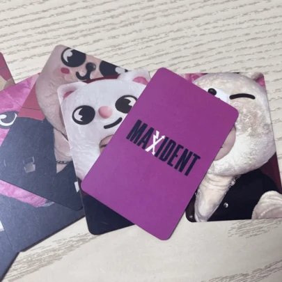 Set de 8 tarjetas fotográficas, adecuadas para merchandising de encuentros con fans, tarjetas de regalo para fans, tarjetas de apoyo a fans