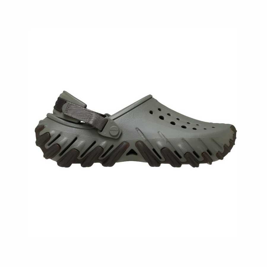 Crocs Echo RO Clogs Men's Outdoor Clogs - Galactic Grey Waterproof Lightweight Shoes For Men Trail Hiking & Water Sports - 銀河灰/灰色 - 查看 1