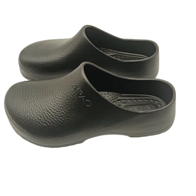 Zapatos de jardín de moda para hombres, zapatos de chef de EVA, zapatillas cómodas, resistentes al agua y antideslizantes con suela suave, adecuadas para uso en exteriores e interiores