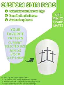 Customized MINIXS Lightweight Ultra-Small Shin Guards, Personal Customization For Your Shin Guards