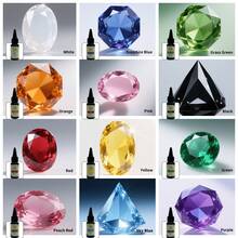 20 جرام مجموعة 12 لون من الراتنج الأشعة فوق البنفسجية للمجوهرات والأعمال اليدوية DIY، راتنج سريع التصلب عالي الشفافية لصنع الزخارف والإكسسوارات اليدوية