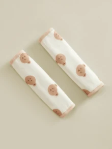 [Chứng nhận Oeko-Tex] Bọc tay cầm xe đẩy em bé in hình hoạt hình, đệm vai hai mặt, mềm mại và thoải mái cho sử dụng ngoài trời hàng ngày. - Nhiều màu - Xem 11