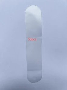 透明纯色哑光通用笔袋，悬挂式礼品笔盒，笔收纳袋，文具 - 彩色 - 查看 19