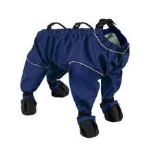 1pc Pet Autumn/Winter 4-Leg Shoes, Anti-Dirt & Anti-Insect Pants, Dog Clothes For Teddy/Poodle, Anti-Slip Fluorescent Apparel