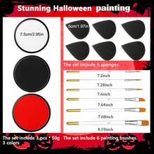 30g Watercolor Paint Palette, Washable, Suitable For Easter, Halloween, Parties, Etc. - one-size - View 4