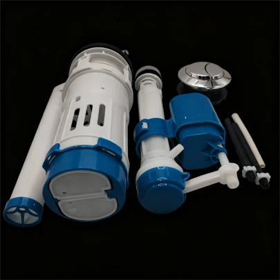 Toilet Tank Valve - Manual Flush Switch, Adjustable Height And Angle, Easy Installation, Fits Most Toilets, Toilet Replacement Part Bathroom Bathroom Accessories Bathroom Tools