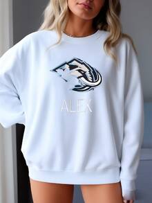 Personalized Utah Mammoth Toddler Hoodie | Official  Kids Pullover Sweatshirt | Custom  Name | Hockey Gift Sweatshirt - 白色 - 查看 2