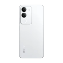 Realme P3 Lite 安卓 15 智能手机，8GB+256GB，全球版 4G LTE 无锁手机，6.67 英寸 LCD 120Hz 显示屏，6000mAh 电池，5000 万像素摄像头，机身厚度 7.79mm，不含适配器 - 白色 - 查看 5