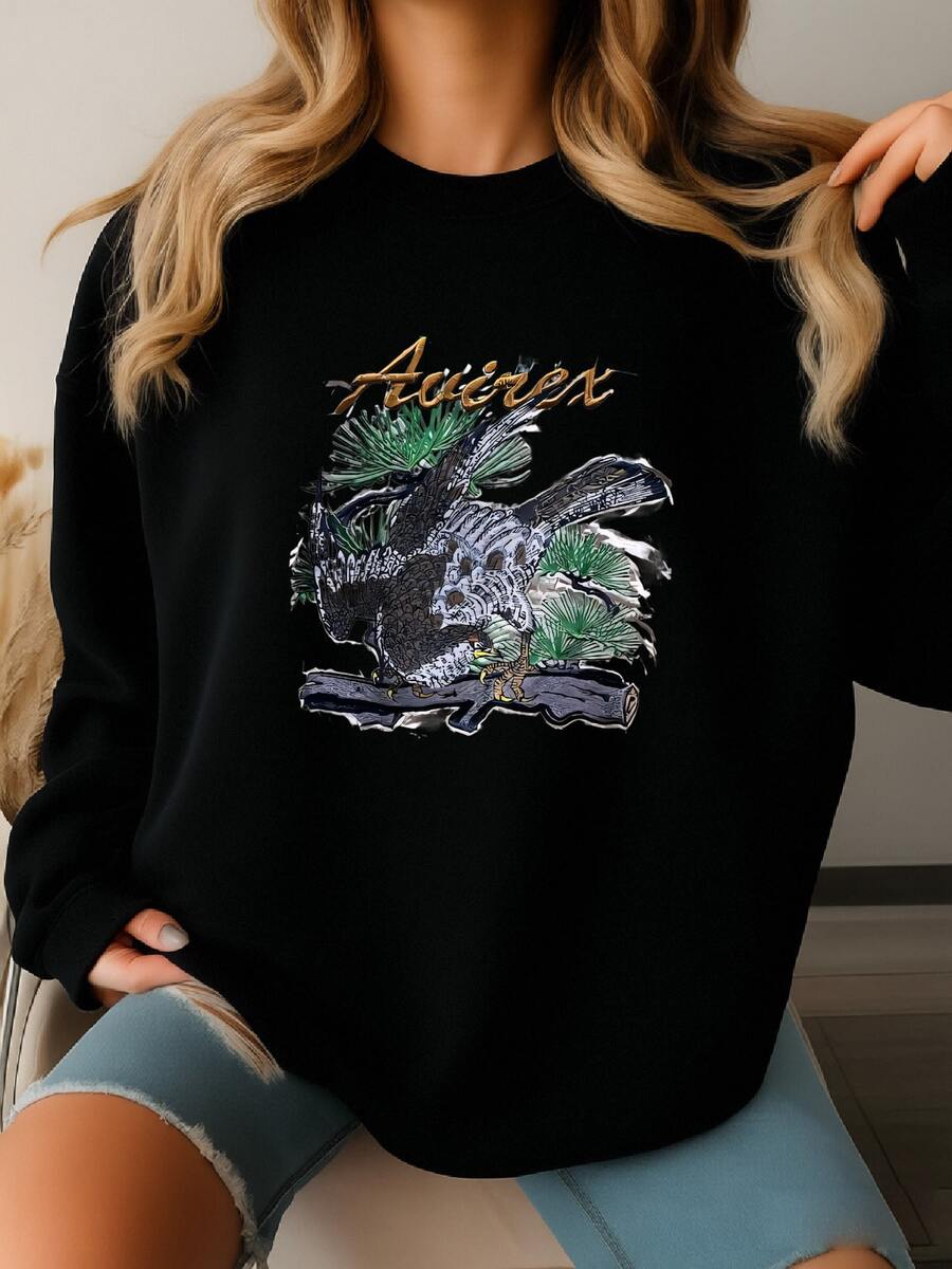 Vintage Avirex Sukajan Satin Reversible Jacket Size Xl Fits M Sweatshirt - màu đen - Xem 1
