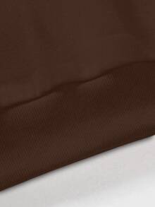 Kit 2 Blusa Moletom Masculino Gola Redonda Algodão Unissex Casaco Masculino Feminino Chicago Ilinois - Preto e Marrom - Visão 5