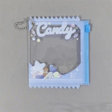 1pc Candy Badge Holder Prop Badge Storage Display Pendant Doll Zipper Storage Bag, Birthday Christmas Gift - Perfect Gift - Multicolor - View 14