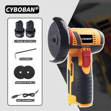 CYBOBAN电动工具，12V微型角磨机，可充电锂电池抛光机，除锈、切割、抛光，多功能，低噪音，2.0Ah大容量锂电池。新款2025款配备6个角磨片，价格稍贵，但物超所值。 - 熱戀紅 - 查看 14