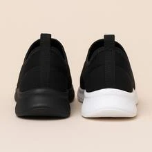 Kit 2 Tênis Masculino Esportivo RZ - Tecnologia e Design Para Treinar Melhor, Calce Fácil Conforto e Resistencia - Pronta Entrega! - Preto e Branco - Visão 5