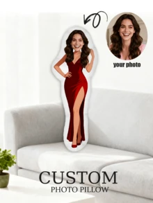 Customized Humanoid Rabbit Clothes Pillow, Customized With Any Picture, Suitable For Father'S Day, Mother'S Day, Halloween, Christmas, Christmas Eve, Valentine'S Day, Anniversaries, Thanksgiving Gift Giving Ideal Choice - Multicolor - View 7