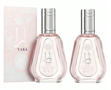 Lattafa Perfumes Yara 淡香水 50 毫升，持久留香的阿拉伯女士香水，甜美焦糖香氛，帶有花香和果香，非常適合放在錢包或旅行中攜帶（Yara 50 毫升） - 粉色 - 查看 8