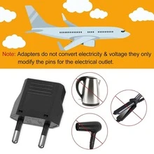 EU Plug Adapter, EU Travel Plug Adapter Type C, Wall Outlet Power Converter, Compact & Design, 6A Current, 1500W Power, US To Europe Plug Converter, Suitable For Italy, Spain, Germany, France - Reliable EU Travel Power Socket Adapter