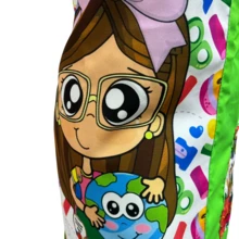 Apron For Teachers And Educators: Exclusive Designs - Mint Green - View 4