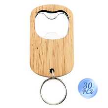 10, 30 i 50 sztuk rzeźbionych drewnianych otwieraczy do butelek, odpowiednich do rzeźbienia imion, prezentów dla drużbów, prezentów na wesele, najlepszych prezentów dla mężczyzn i niezbędnych otwieraczy do butelek w domu