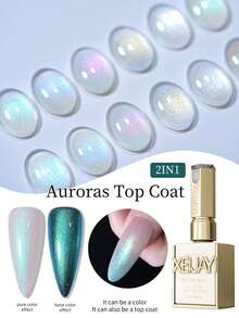 XEIJAYI 6 Stücke 15ML Nagellack Set, Halbpermanenter Nagellack, Nagelkunst, Einweichen, UV LED Nagelsalon, DIY Nagelsalon Gel